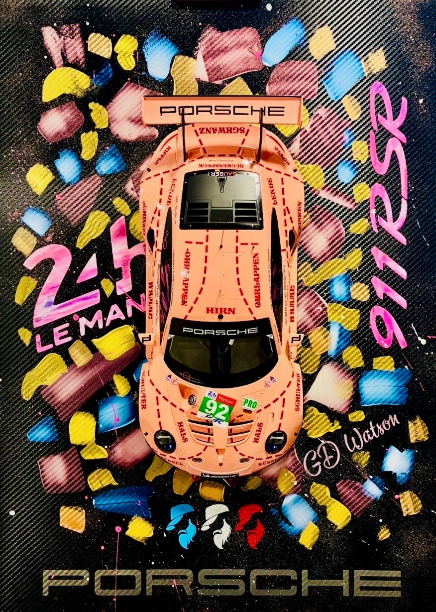 24H du Mans 2018 Porsche Pink Pig 