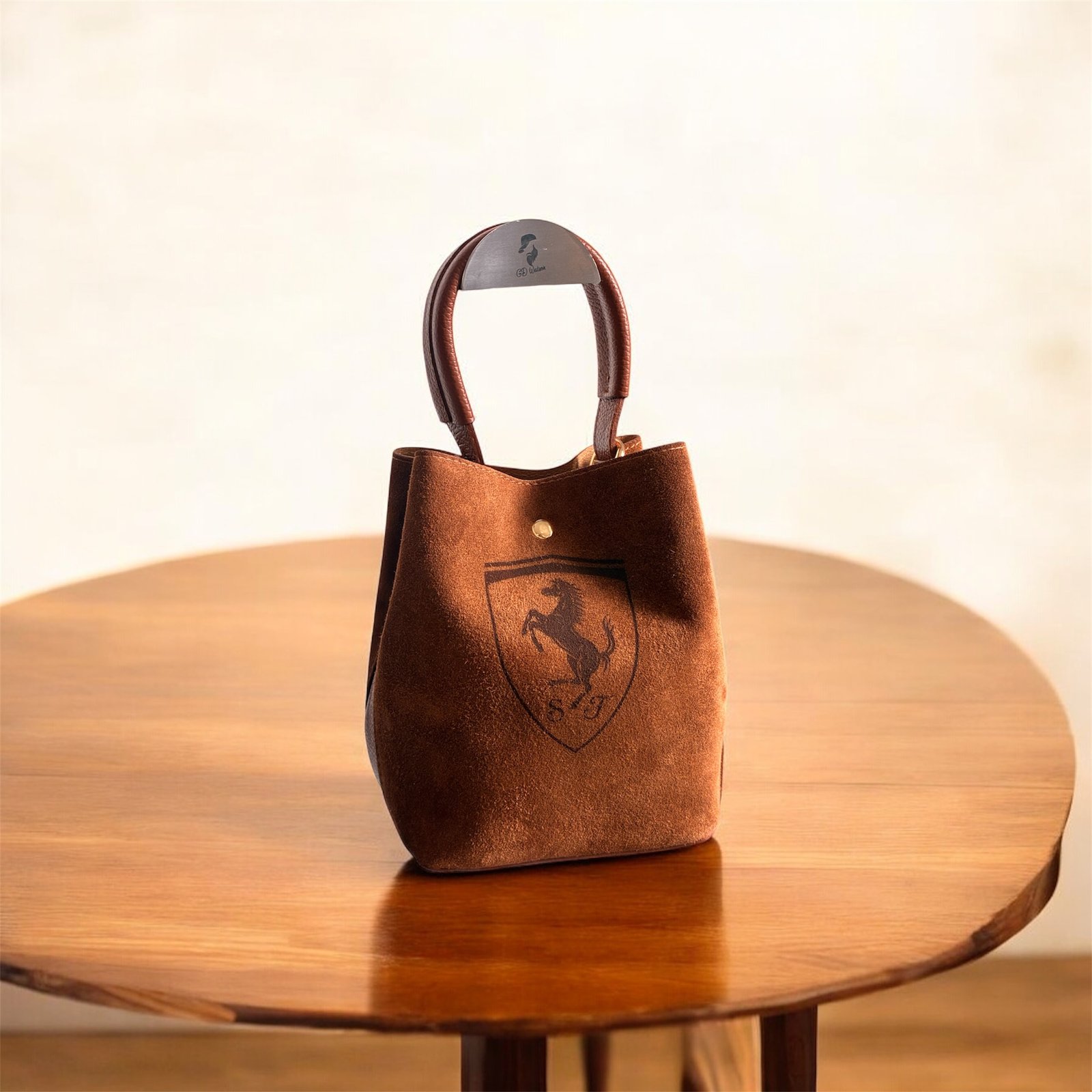 Sac à Main sceau cuir retourné